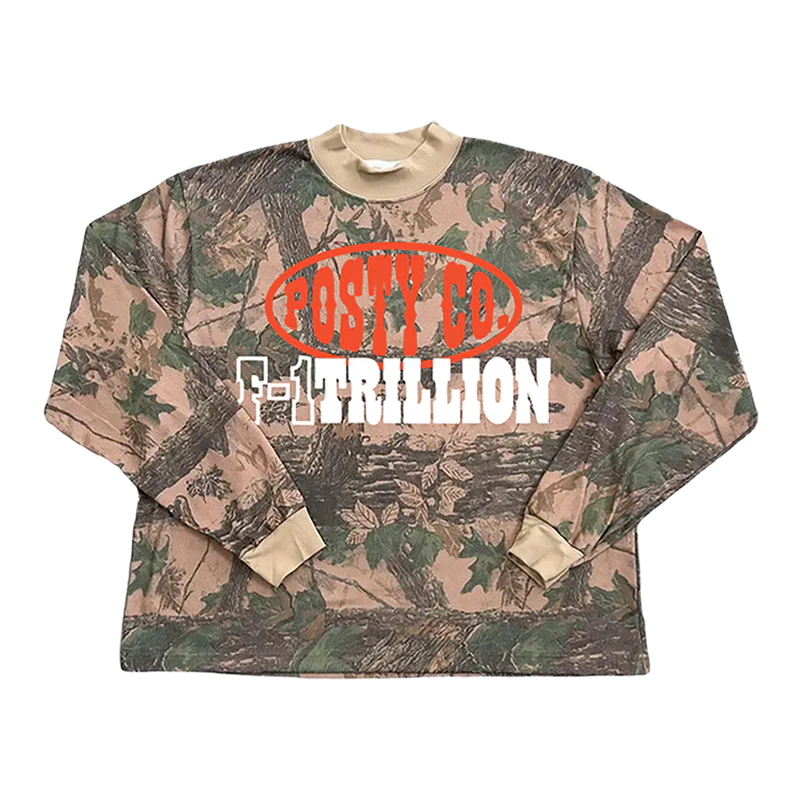 F-1 Trillion Camo Long Sleeve Post Malone Official Shop