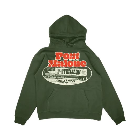 F-1 Trillion Green Tour Hoodie Post Malone Official Shop