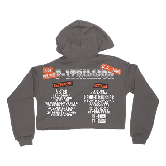 F-1 Trillion Tour Crop Hoodie Post Malone Official Shop