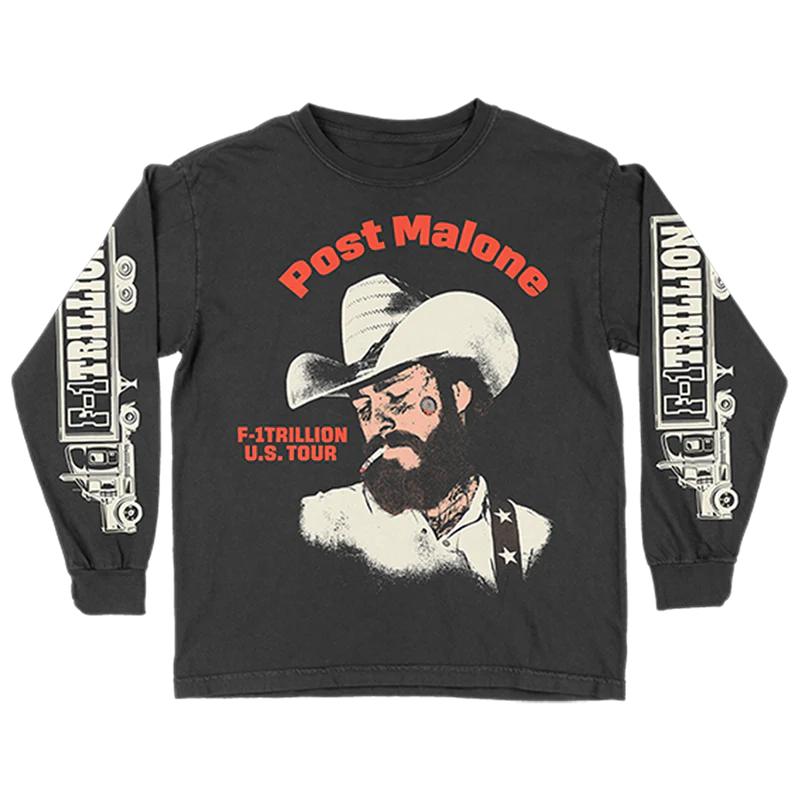 F-1 Trillion Tour Long Sleeve No Dates Post Malone Official Shop