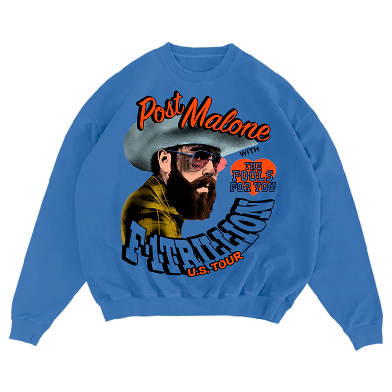 F-1 Trillion With Fools Crewneck Post Malone Official Shop