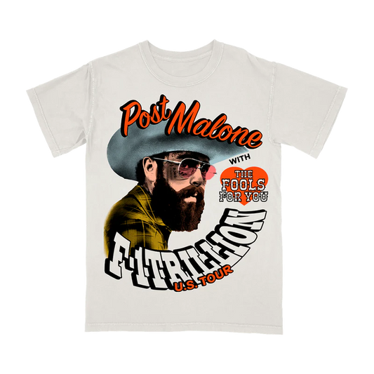 F-1 Trillion With Fools Tour Tee Post Malone Official Shop