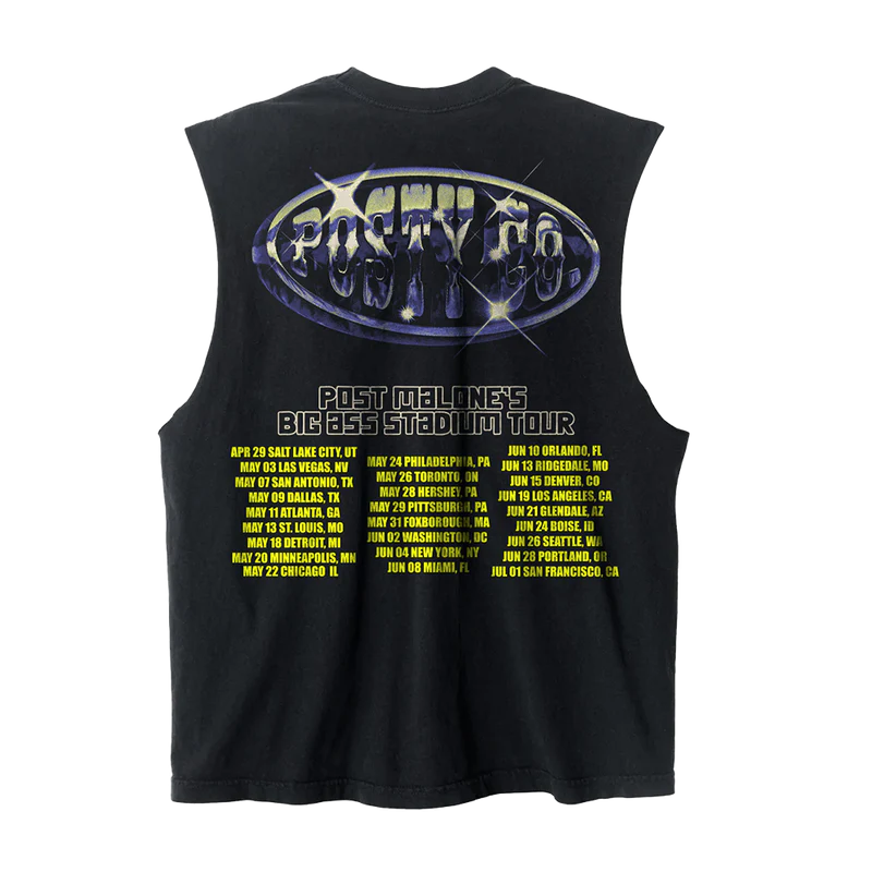 Big Ass Stadium Tour Cut Out Tank Post Malone | Official Shop