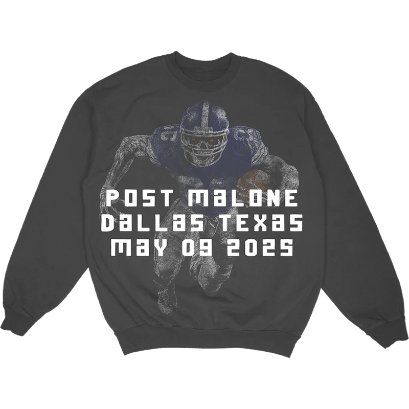 Post Malone X Dallas Cowboys Crewneck Post Malone Official Shop