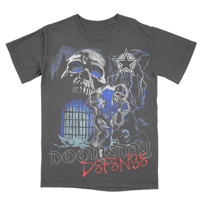 Post Malone X Dallas Cowboys Doomsday Defense T-Shirt Post Malone Official Shop