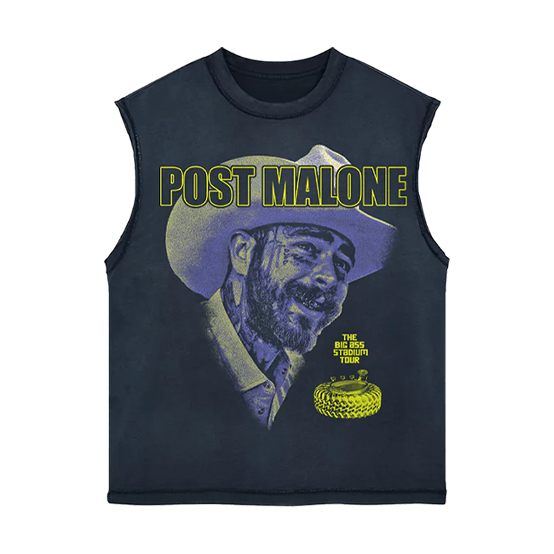 Big Ass Stadium Tour Cut Out Tank Post Malone | Official Shop