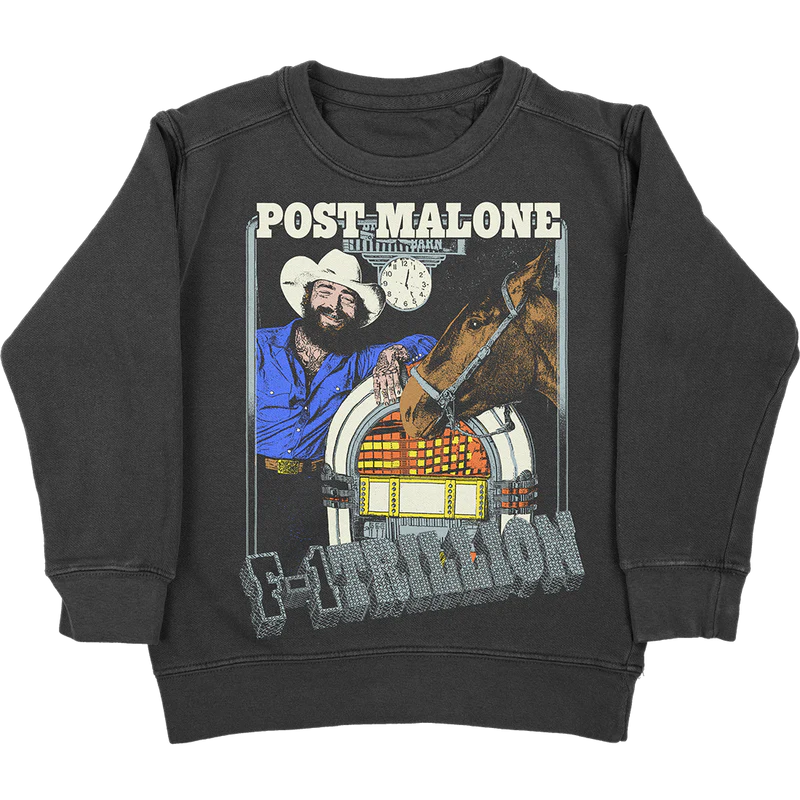 F-1 Trillion Juke Box Crewneck Post Malone Official Shop
