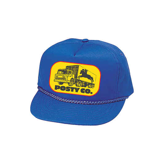 Posty Co. Blue Hat Post Malone Official Shop