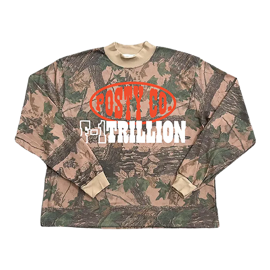 F-1 Trillion Camo Long Sleeve Post Malone Official Shop